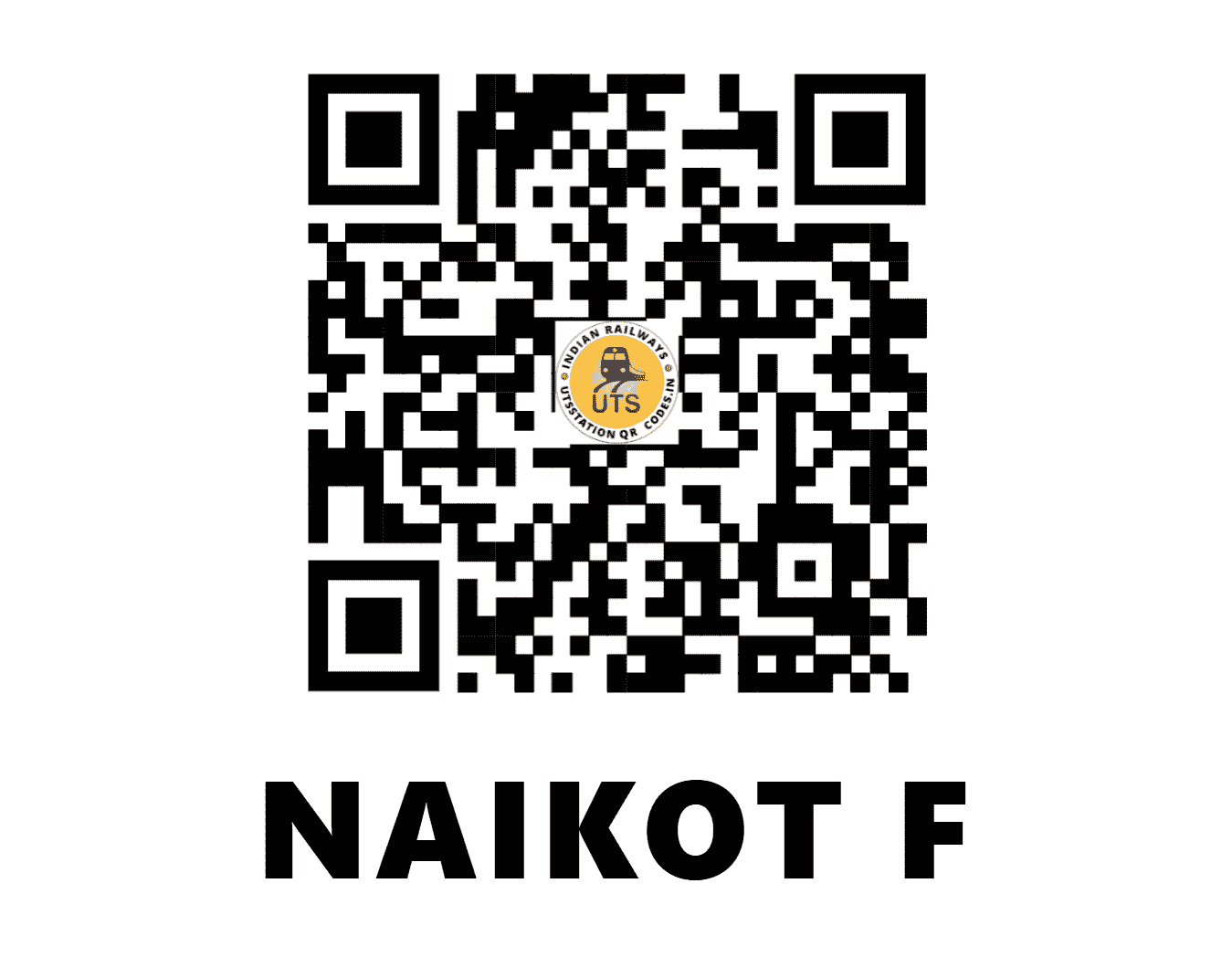 UTS QR Code for NAIKOT F - NIT (NE - UTTAR PRADESH)